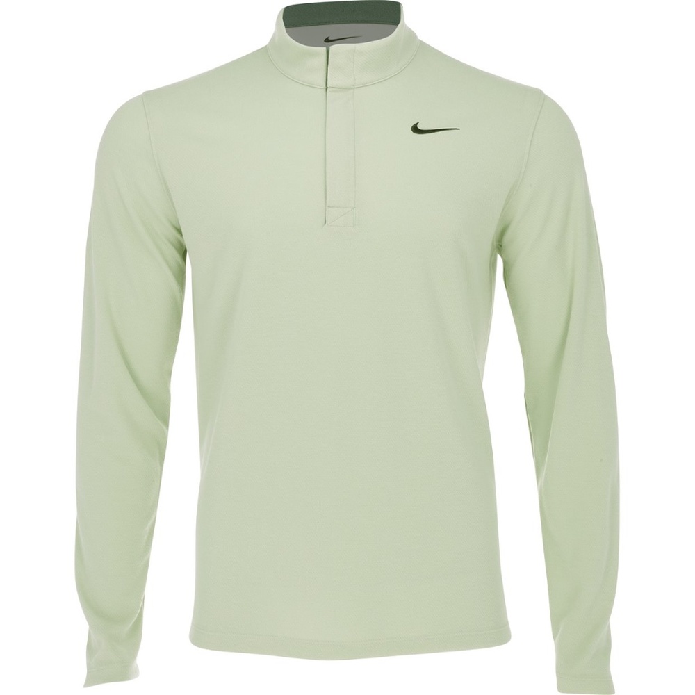 NWT Men's large Nike 1/2 Zip Long Sleeve Pullover Golf Shirt sea foam